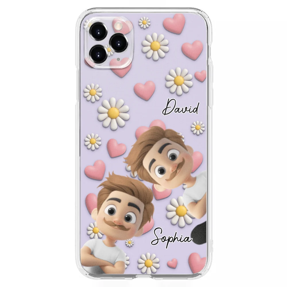 Grandkids Over Everything - Personalized Custom 3D Effect Phone Case - Image 9