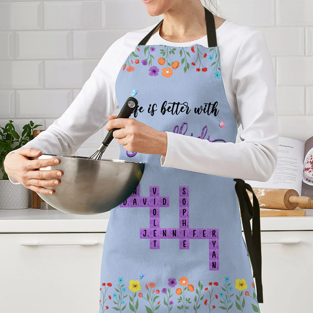 Grandkids - Personalized Custom Apron - Image 4