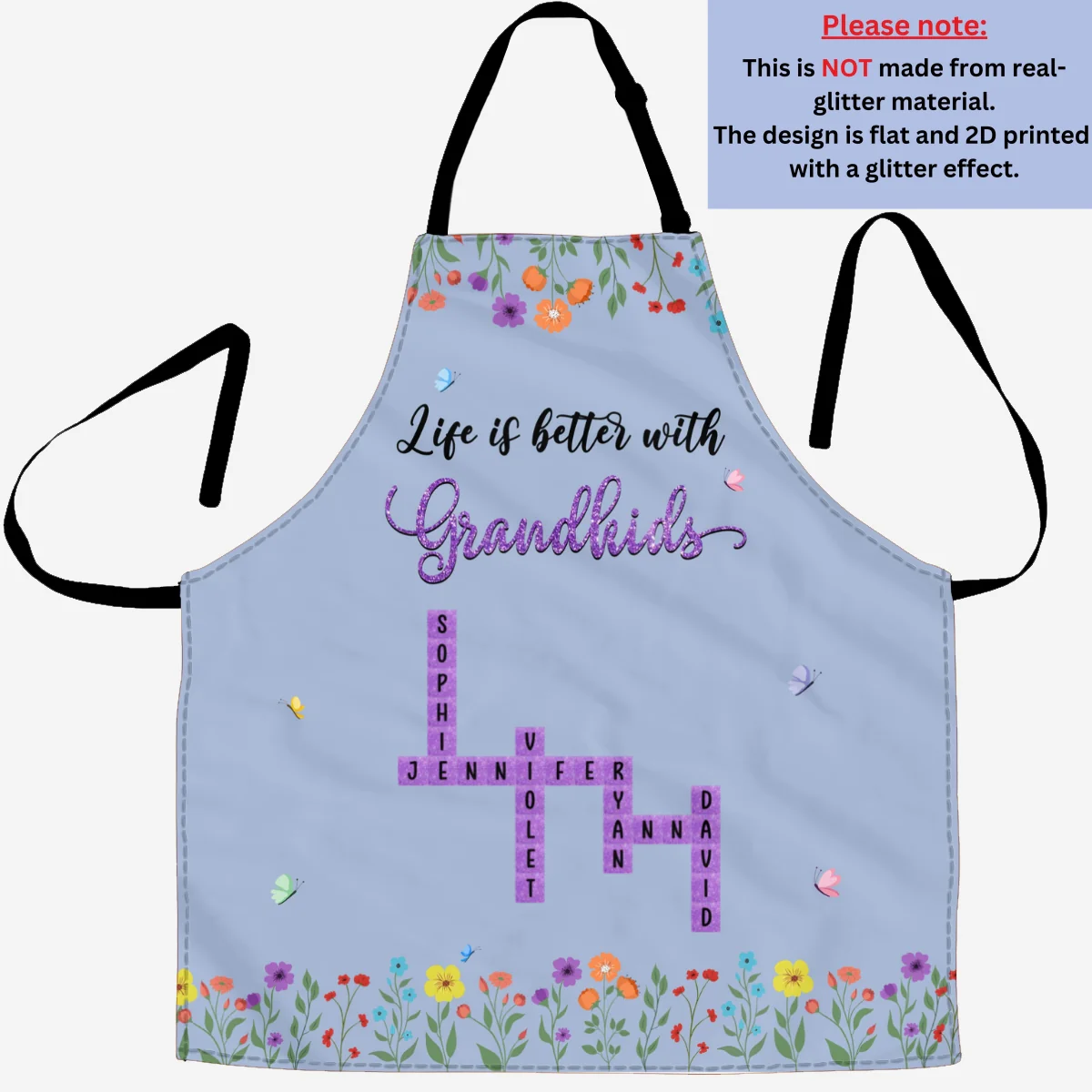 Grandkids - Personalized Custom Apron - Image 7