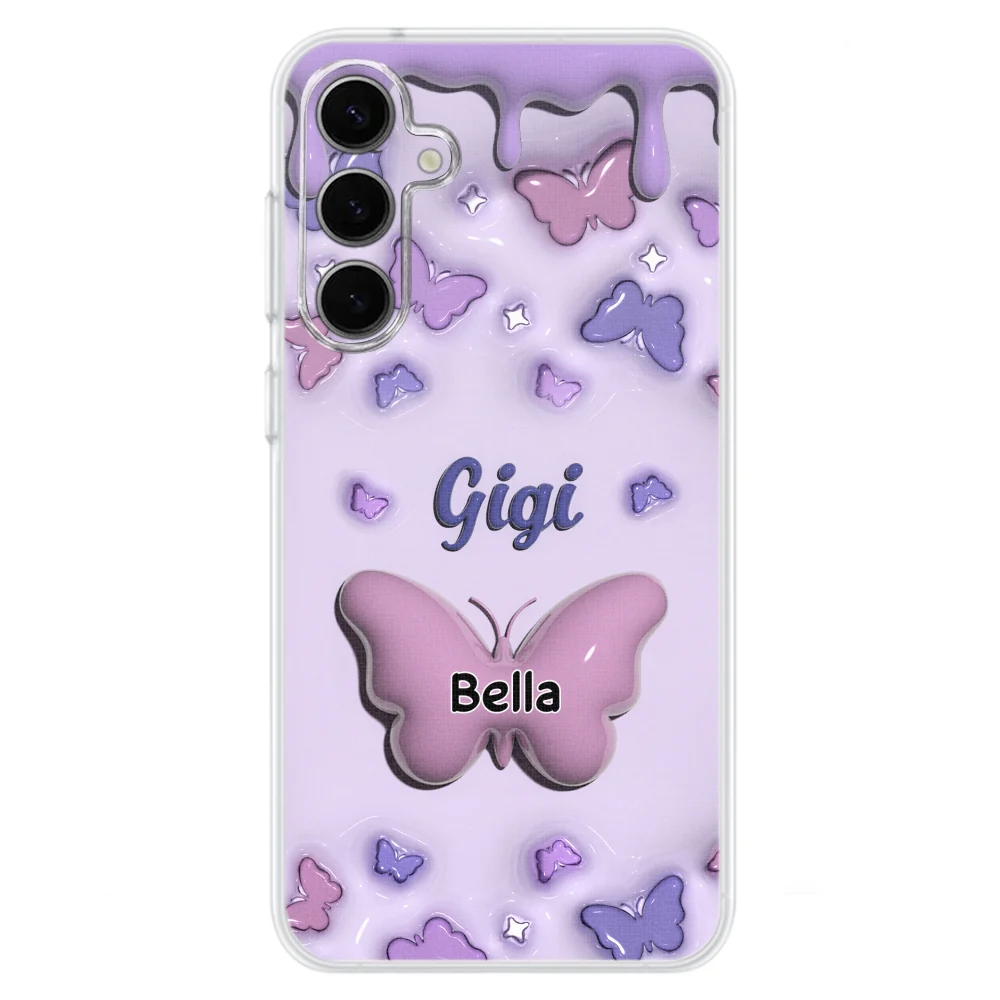Grandma And Grandkids - Personalized Custom 3D Inflated Effect Phone Case - Image 28