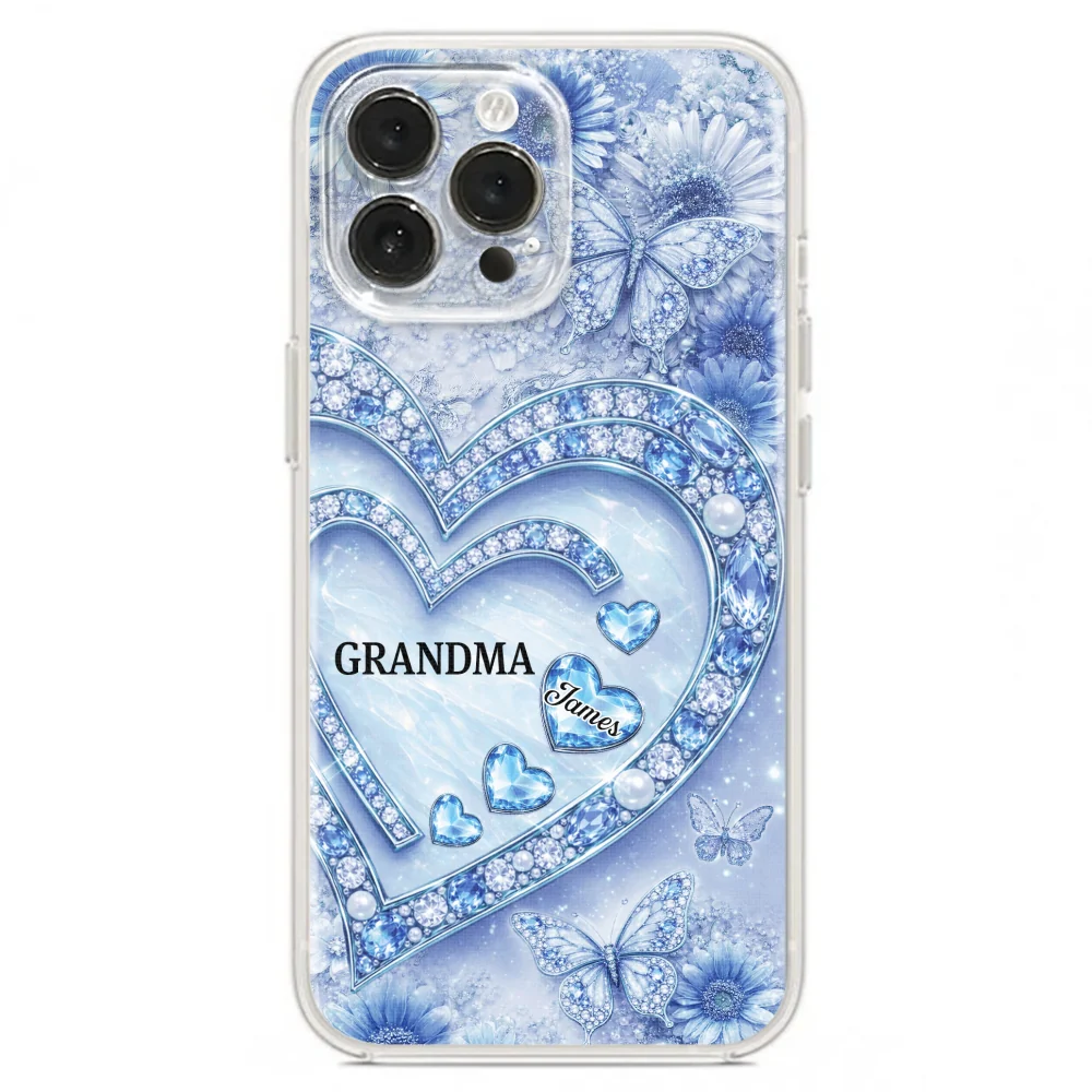 Grandma And Lovely Grandkids - Personalized Custom 3D Effect Phone Case - Image 20