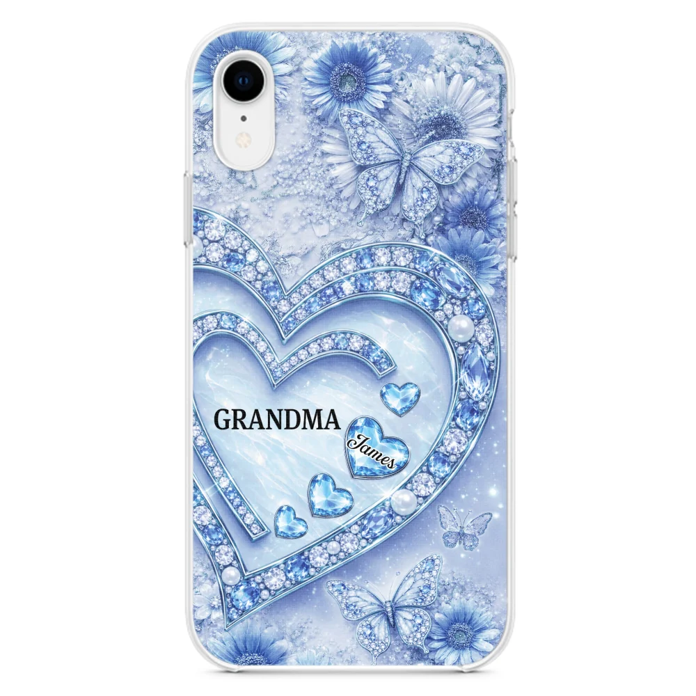Grandma And Lovely Grandkids - Personalized Custom 3D Effect Phone Case - Image 23