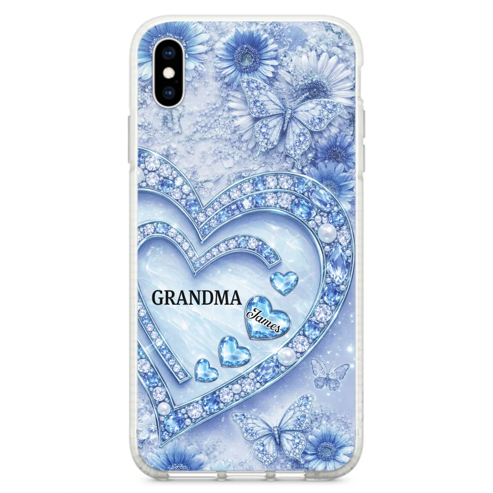 Grandma And Lovely Grandkids - Personalized Custom 3D Effect Phone Case - Image 24