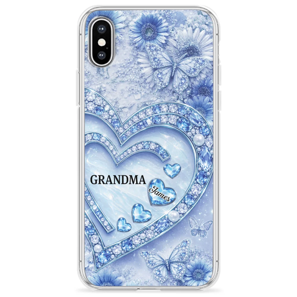 Grandma And Lovely Grandkids - Personalized Custom 3D Effect Phone Case - Image 25