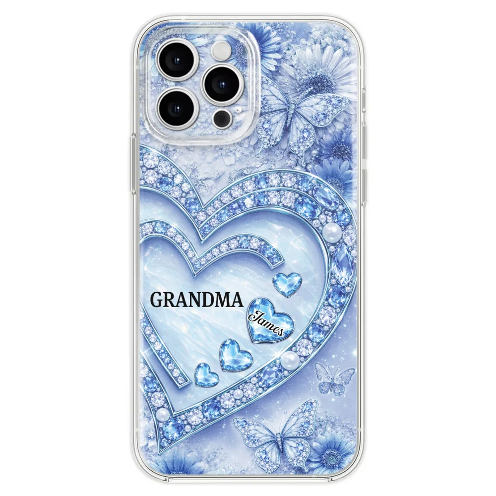 Grandma And Lovely Grandkids - Personalized Custom 3D Effect Phone Case - Image 27