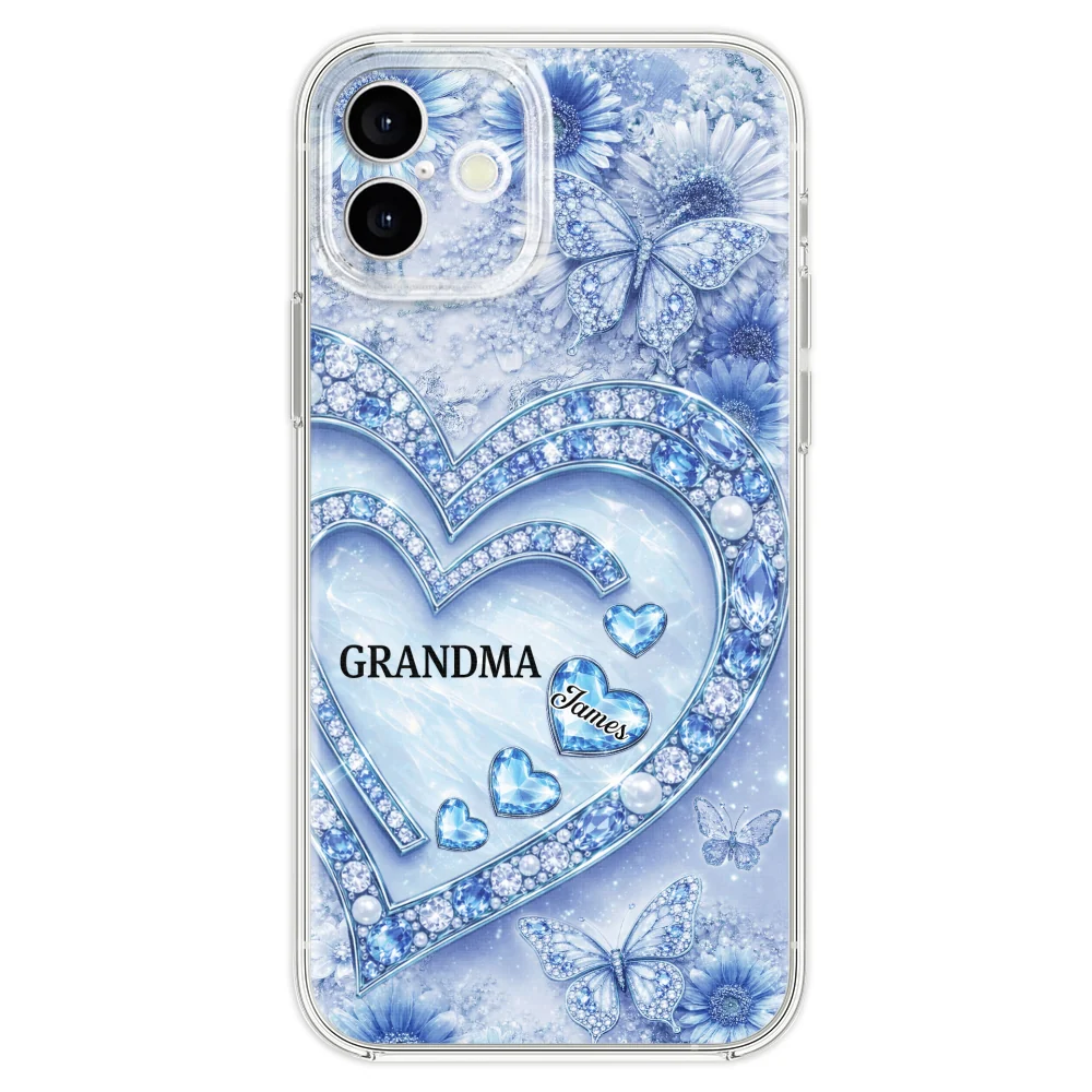 Grandma And Lovely Grandkids - Personalized Custom 3D Effect Phone Case - Image 28