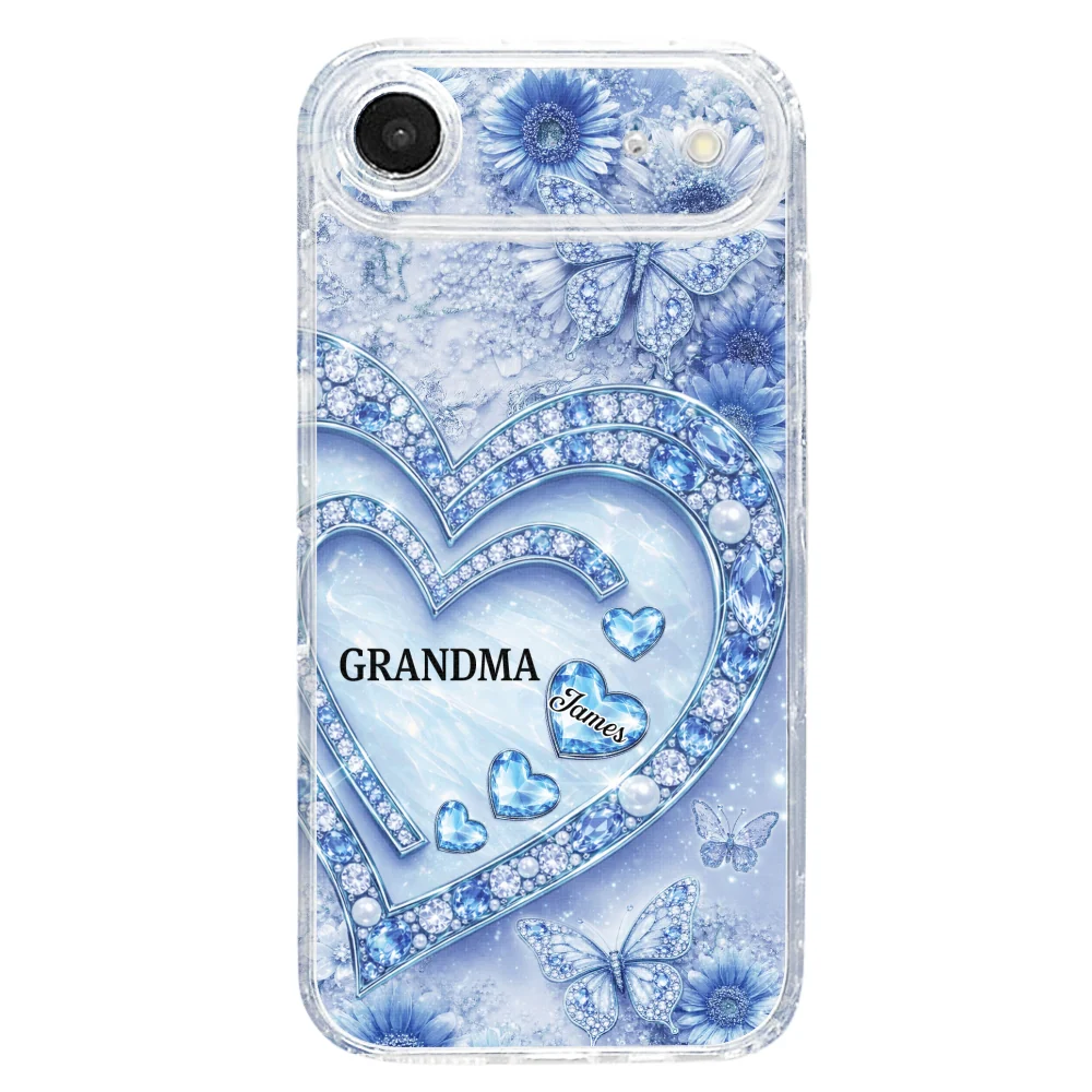 Grandma And Lovely Grandkids - Personalized Custom 3D Effect Phone Case - Image 29