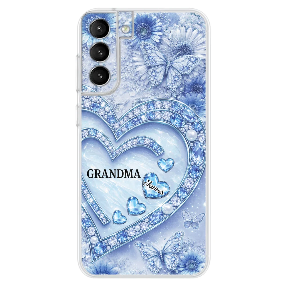 Grandma And Lovely Grandkids - Personalized Custom 3D Effect Phone Case - Image 32
