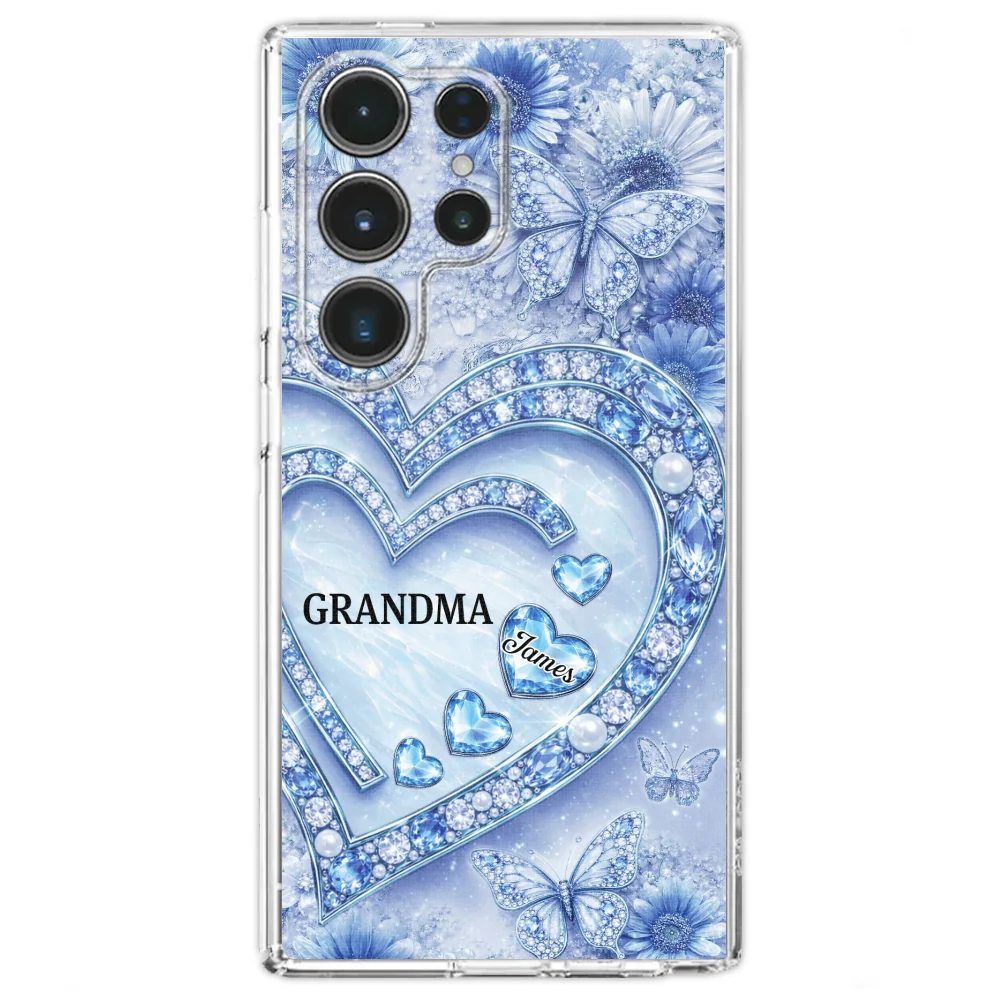 Grandma And Lovely Grandkids - Personalized Custom 3D Effect Phone Case - Image 33