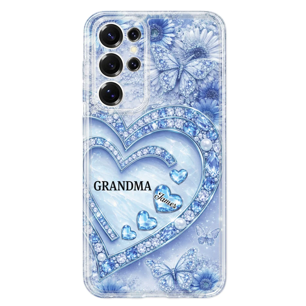 Grandma And Lovely Grandkids - Personalized Custom 3D Effect Phone Case - Image 36