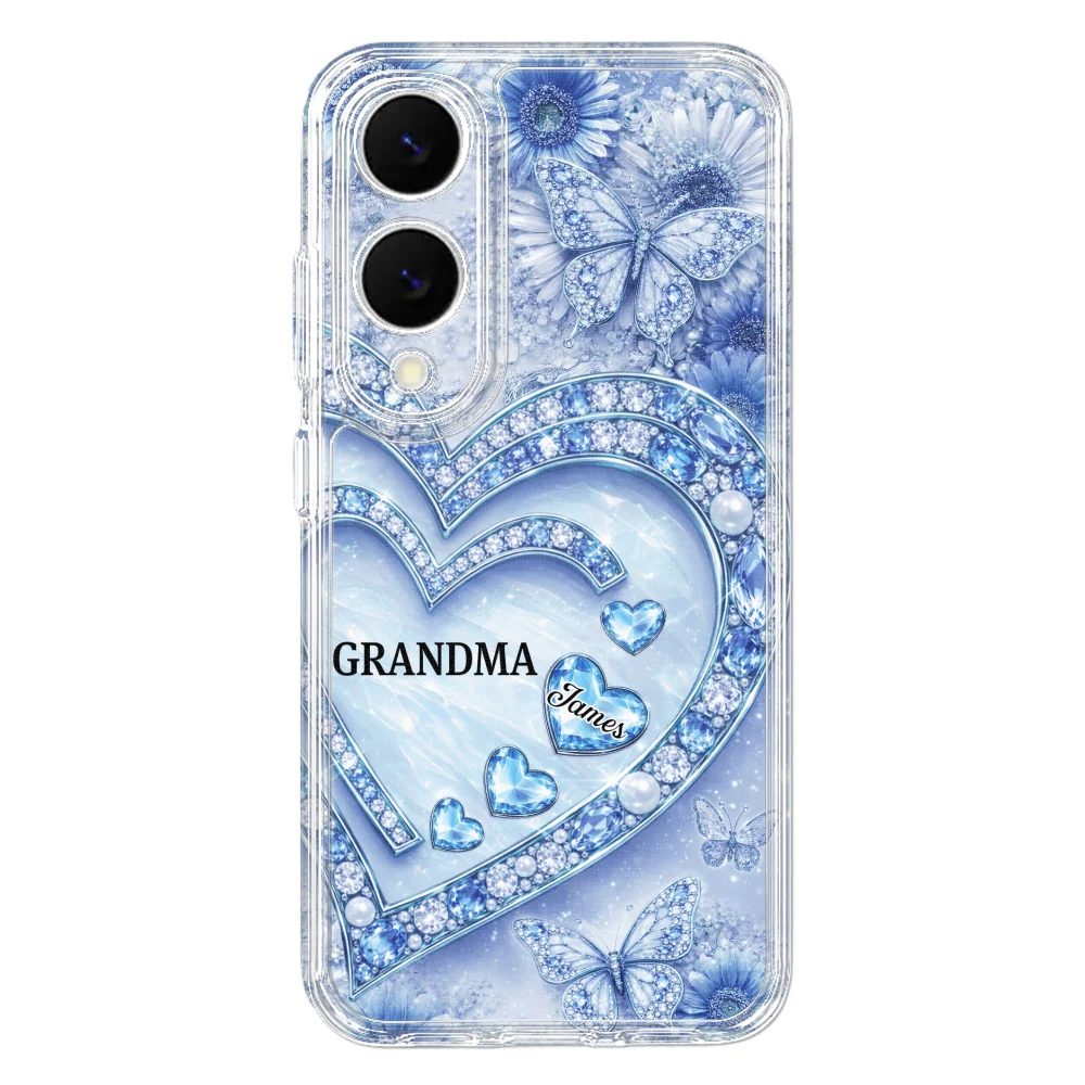 Grandma And Lovely Grandkids - Personalized Custom 3D Effect Phone Case - Image 38