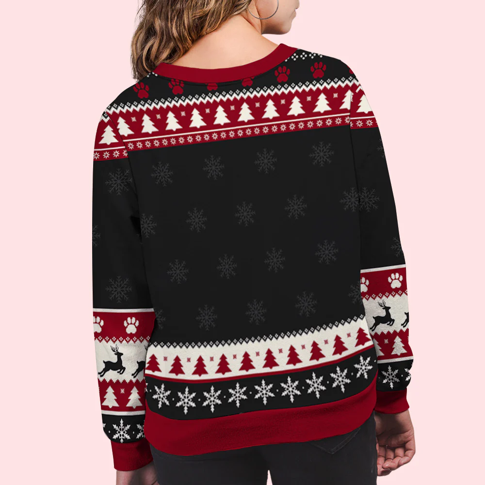 Grandma Belongs To - Personalized Custom All-Over-Print Sweatshirt - Image 5