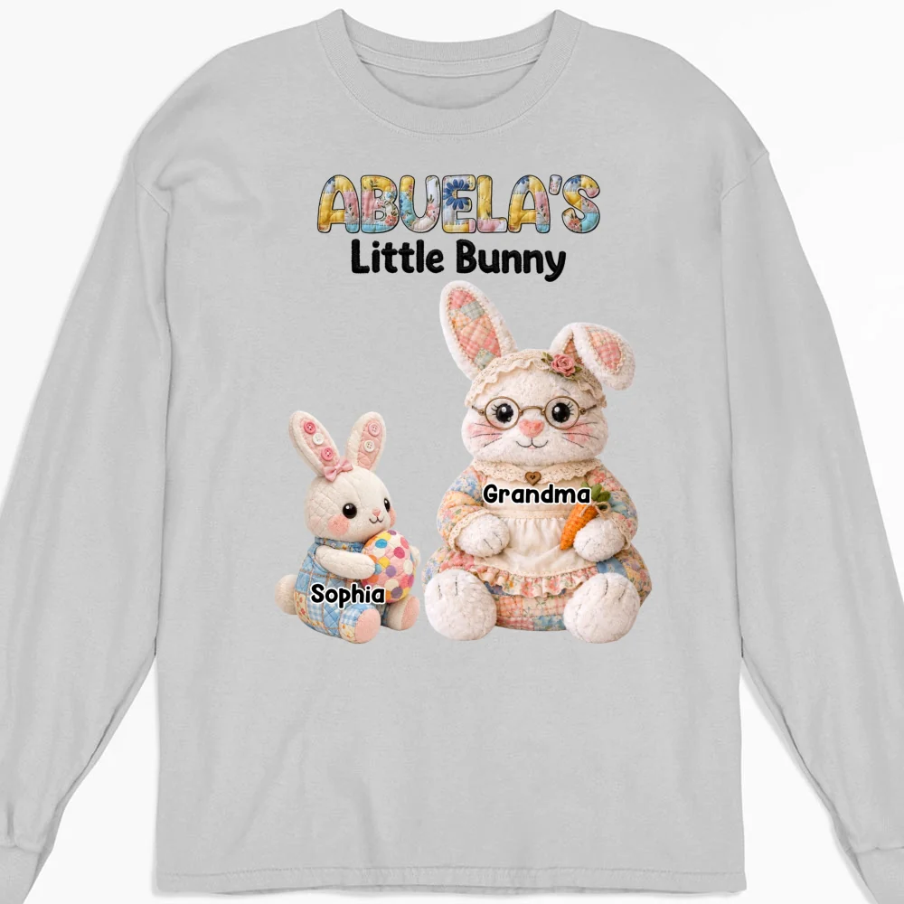 Grandma Bunny Garden - Personalized Custom Shirt - Image 11