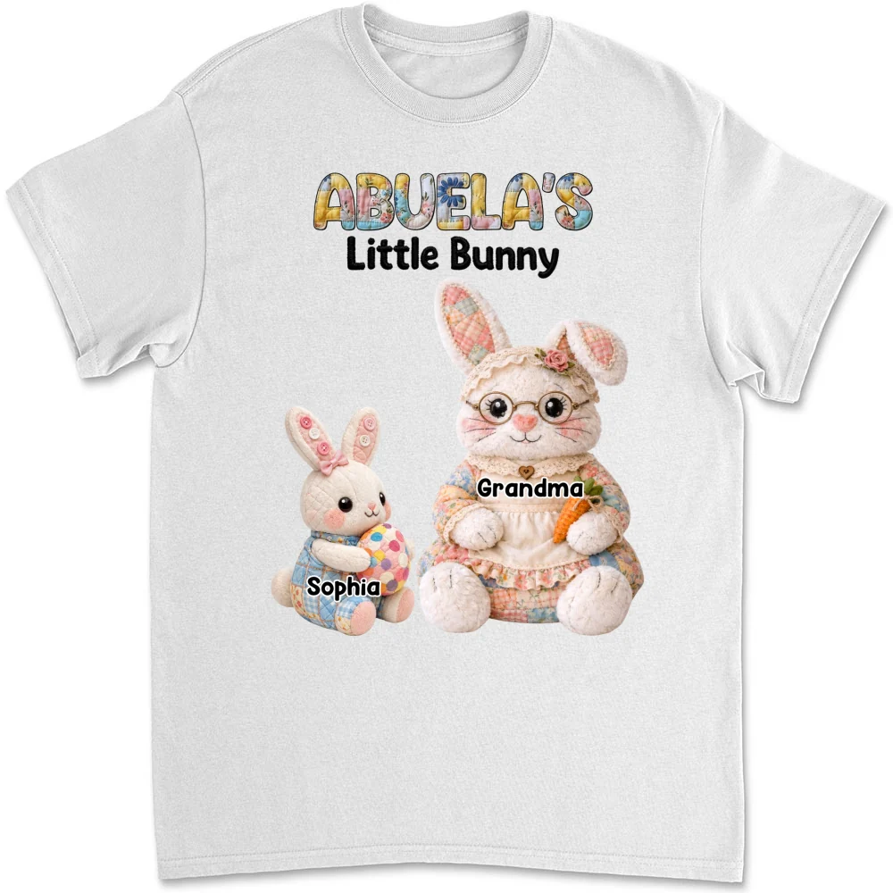Grandma Bunny Garden - Personalized Custom Shirt - Image 6