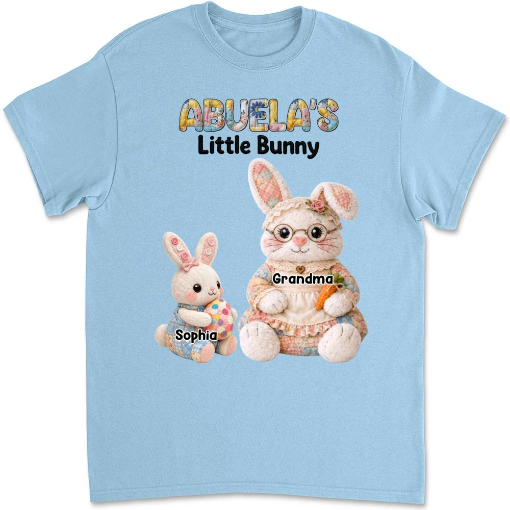 Grandma Bunny Garden - Personalized Custom Shirt - Image 8