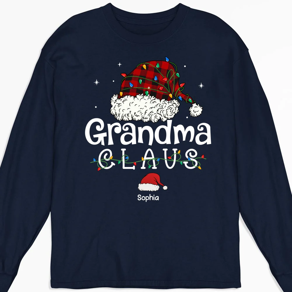 Grandma Claus - Personalized Custom Shirt - Image 12
