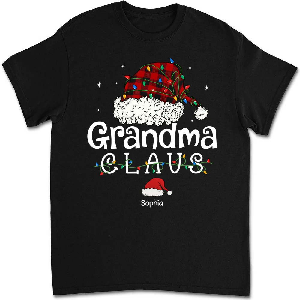 Grandma Claus - Personalized Custom Shirt - Image 6
