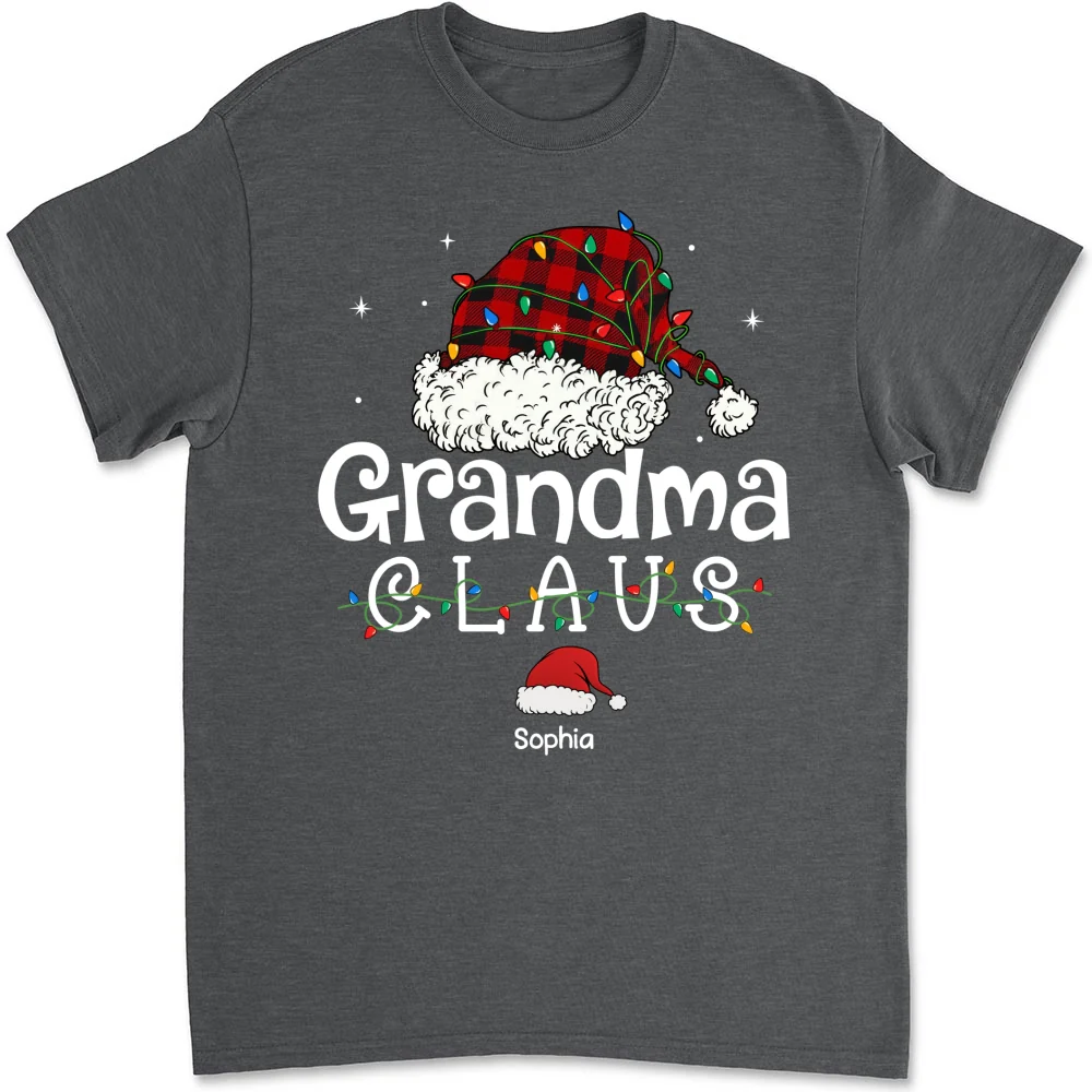 Grandma Claus - Personalized Custom Shirt - Image 7