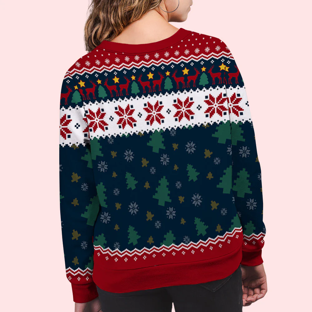 Grandma Cookies - Personalized Custom All-Over-Print Sweatshirt - Image 5