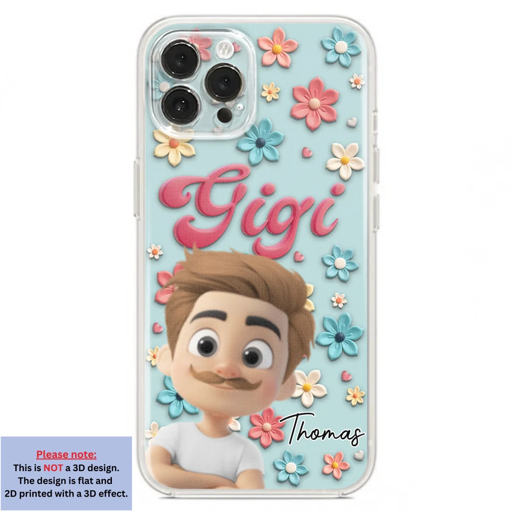 Grandma Flower - Personalized Custom Phone Case - Image 17