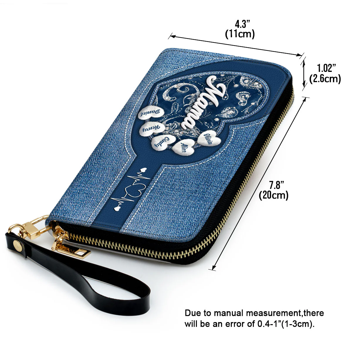 Grandma Fluffy Style - Personalized Custom Leather Wallet - Image 5
