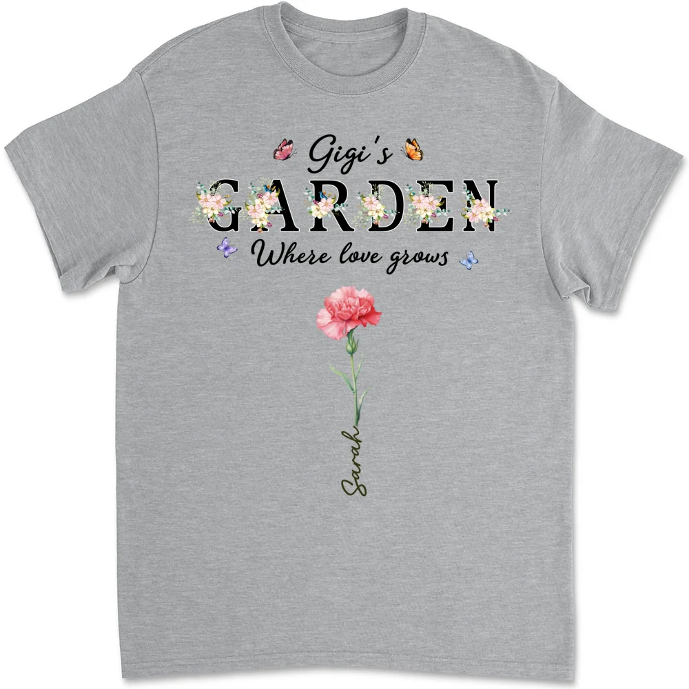 Grandma Garden - Personalized Custom Shirt - Image 8