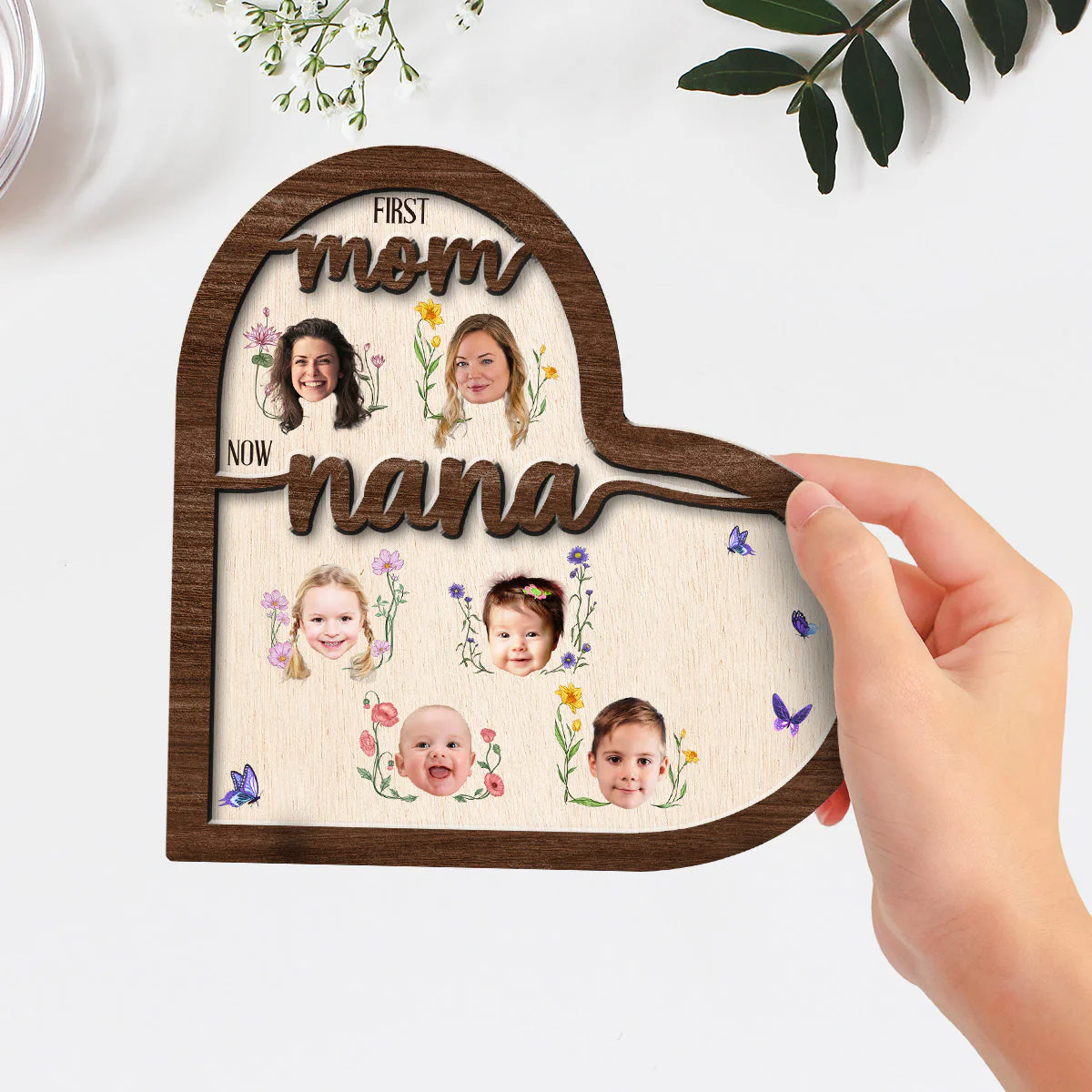 Grandma Garden - Personalized Wooden Plaque - Image 2