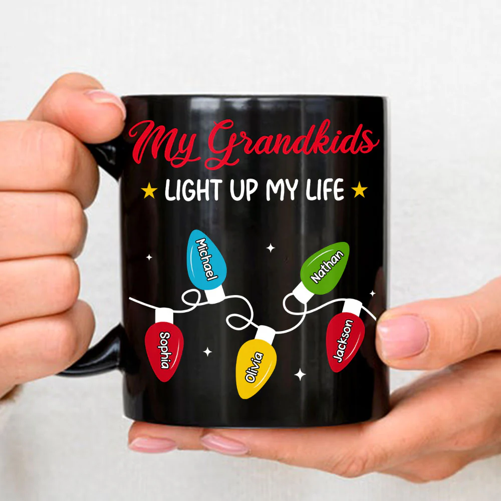 Grandma Life - Personalized Custom Coffee Mug - Image 4