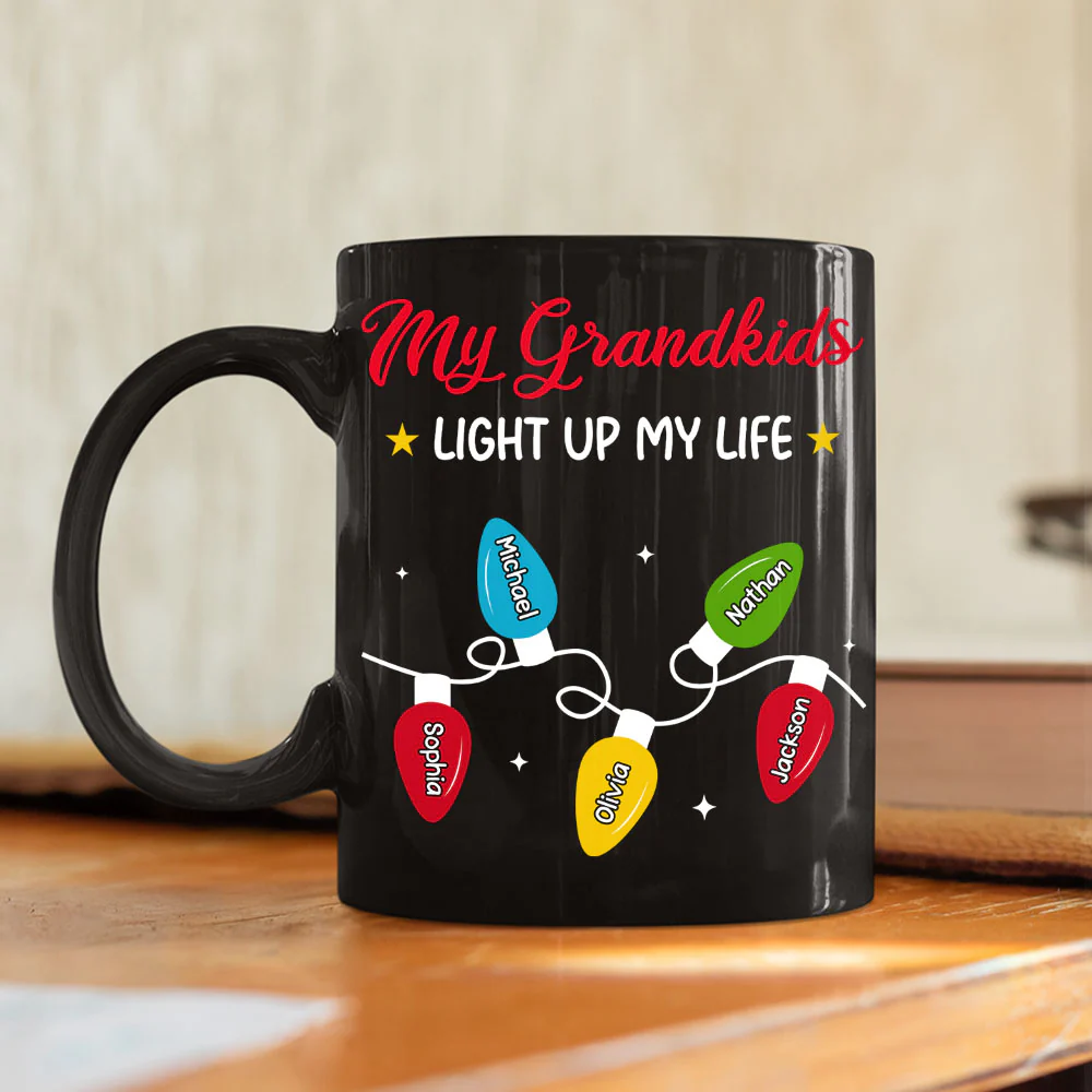 Grandma Life - Personalized Custom Coffee Mug - Image 6
