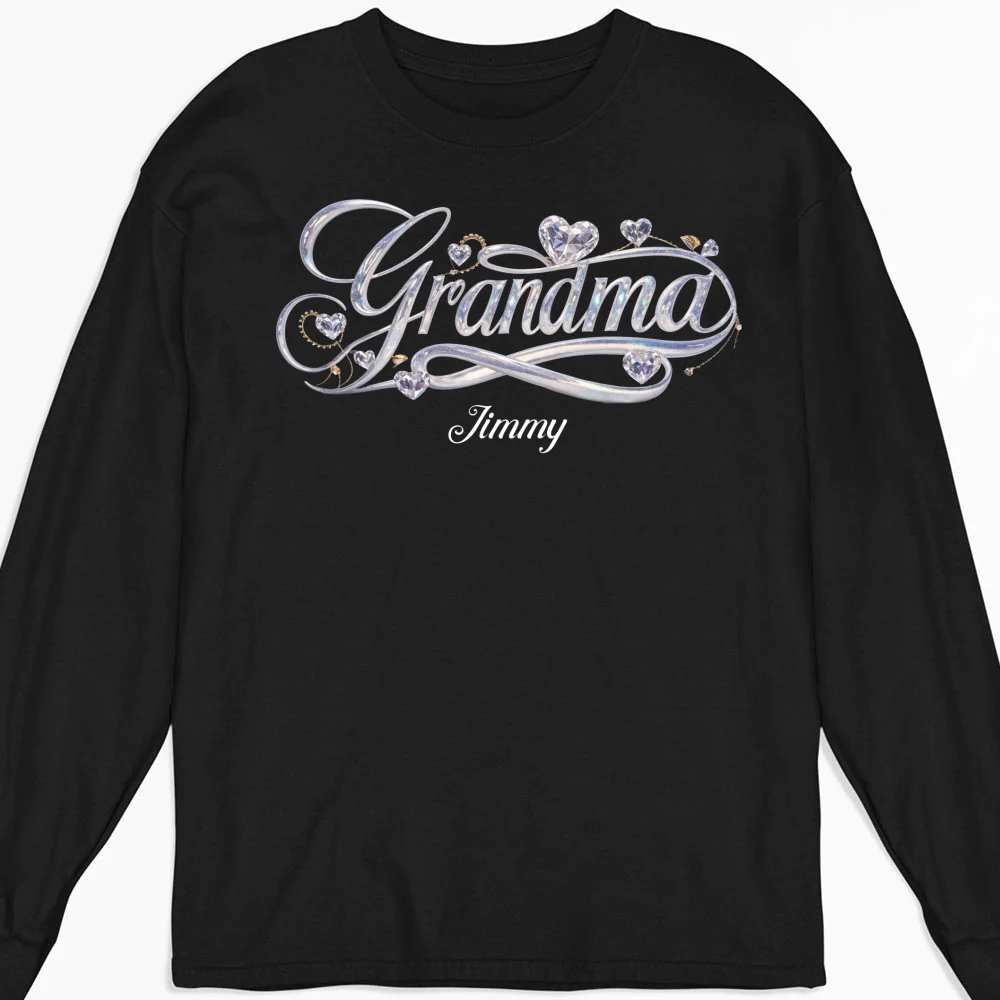 Grandma - Personalized Custom Shirt - Image 10