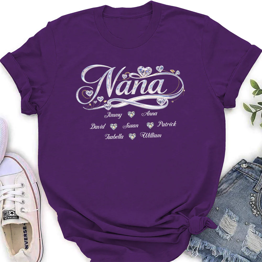 Grandma - Personalized Custom Shirt - Image 3