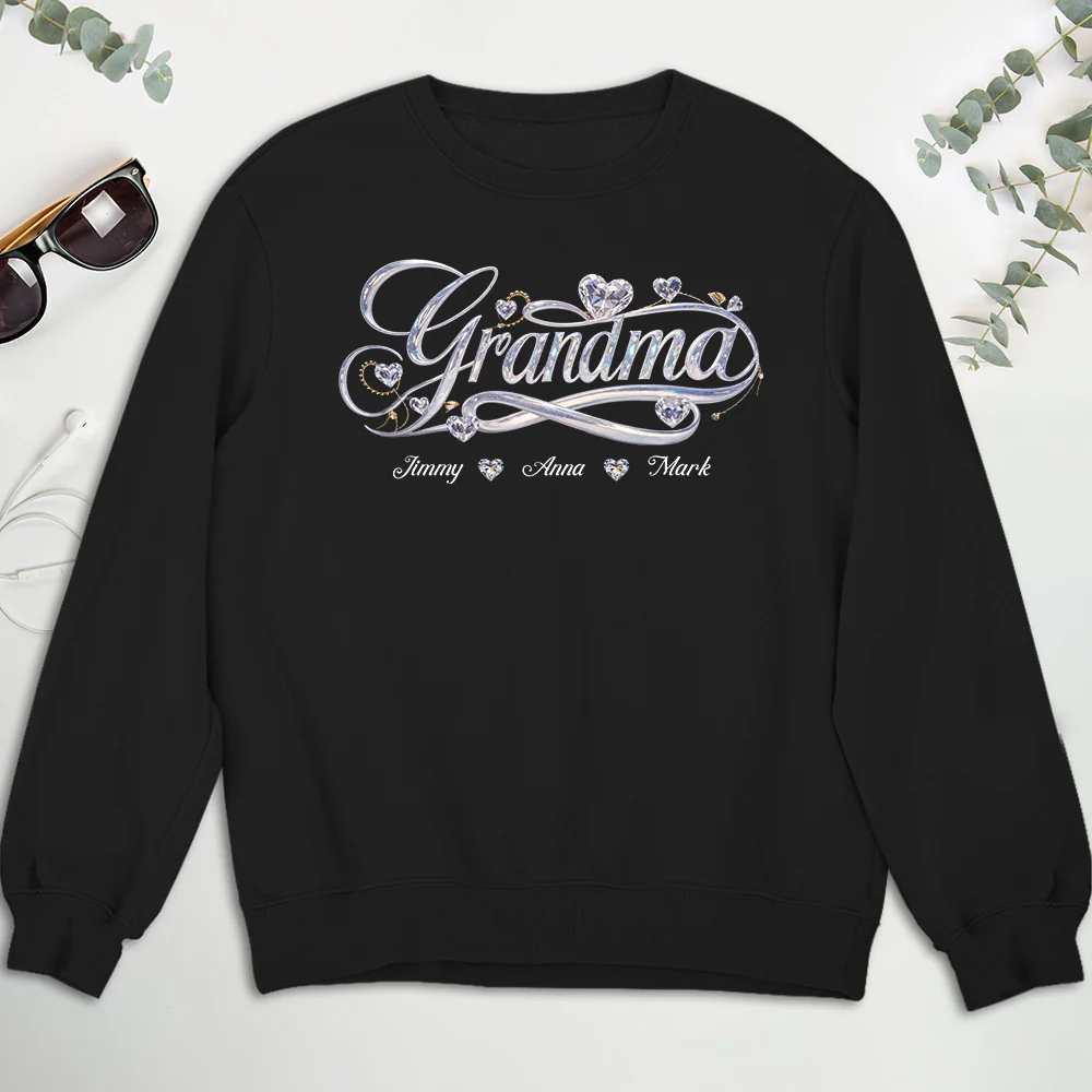 Grandma - Personalized Custom Shirt - Image 5