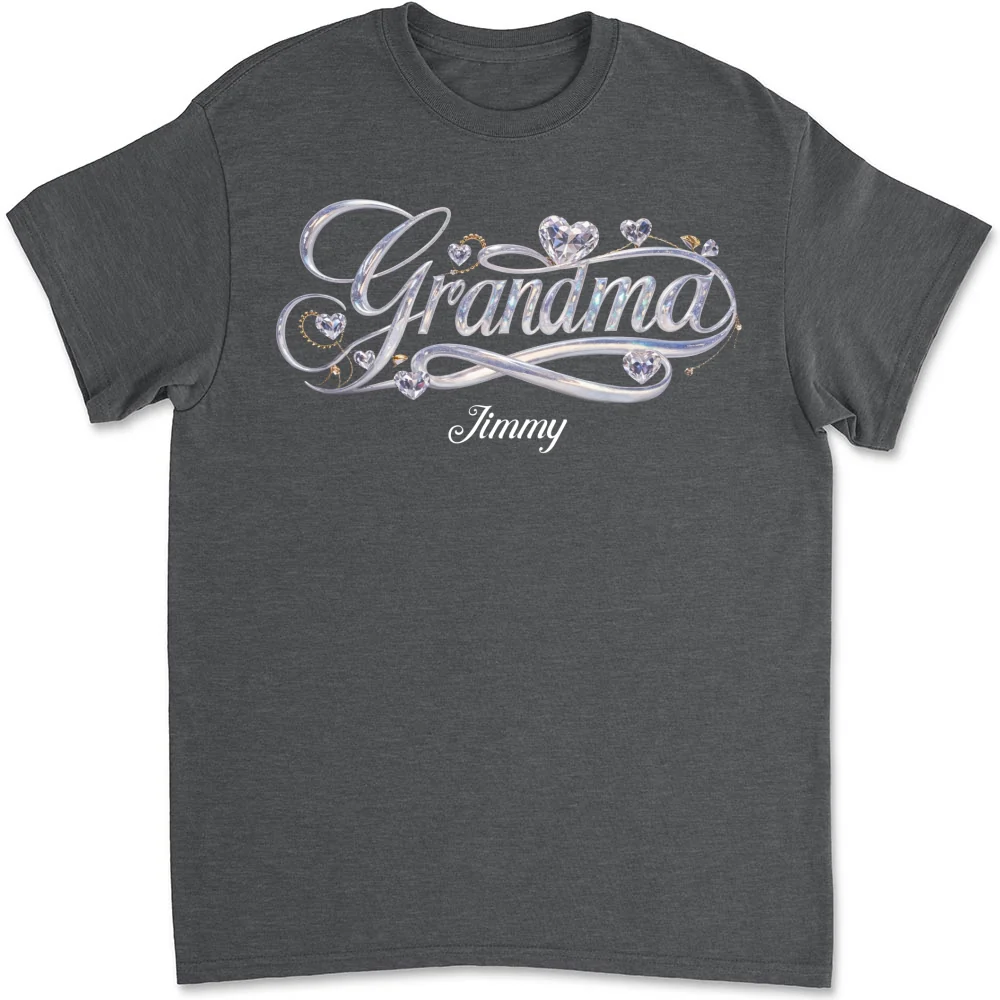 Grandma - Personalized Custom Shirt - Image 7