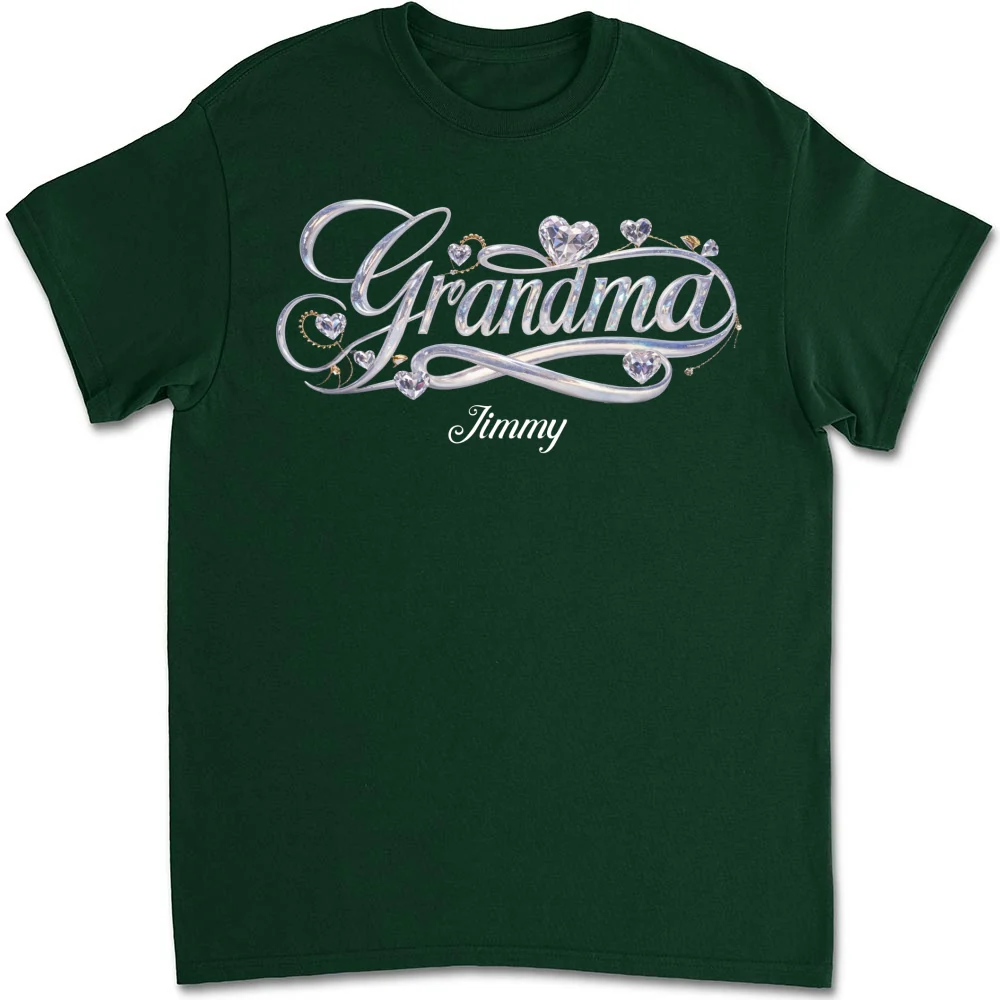 Grandma - Personalized Custom Shirt - Image 8