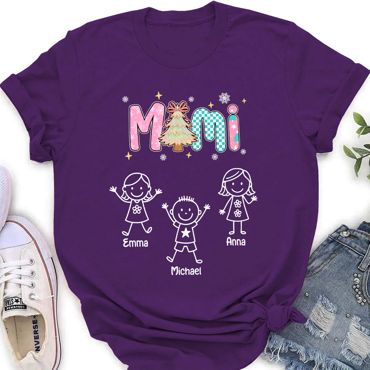 Grandma Sweethearts - Personalized Custom Shirt - Image 5