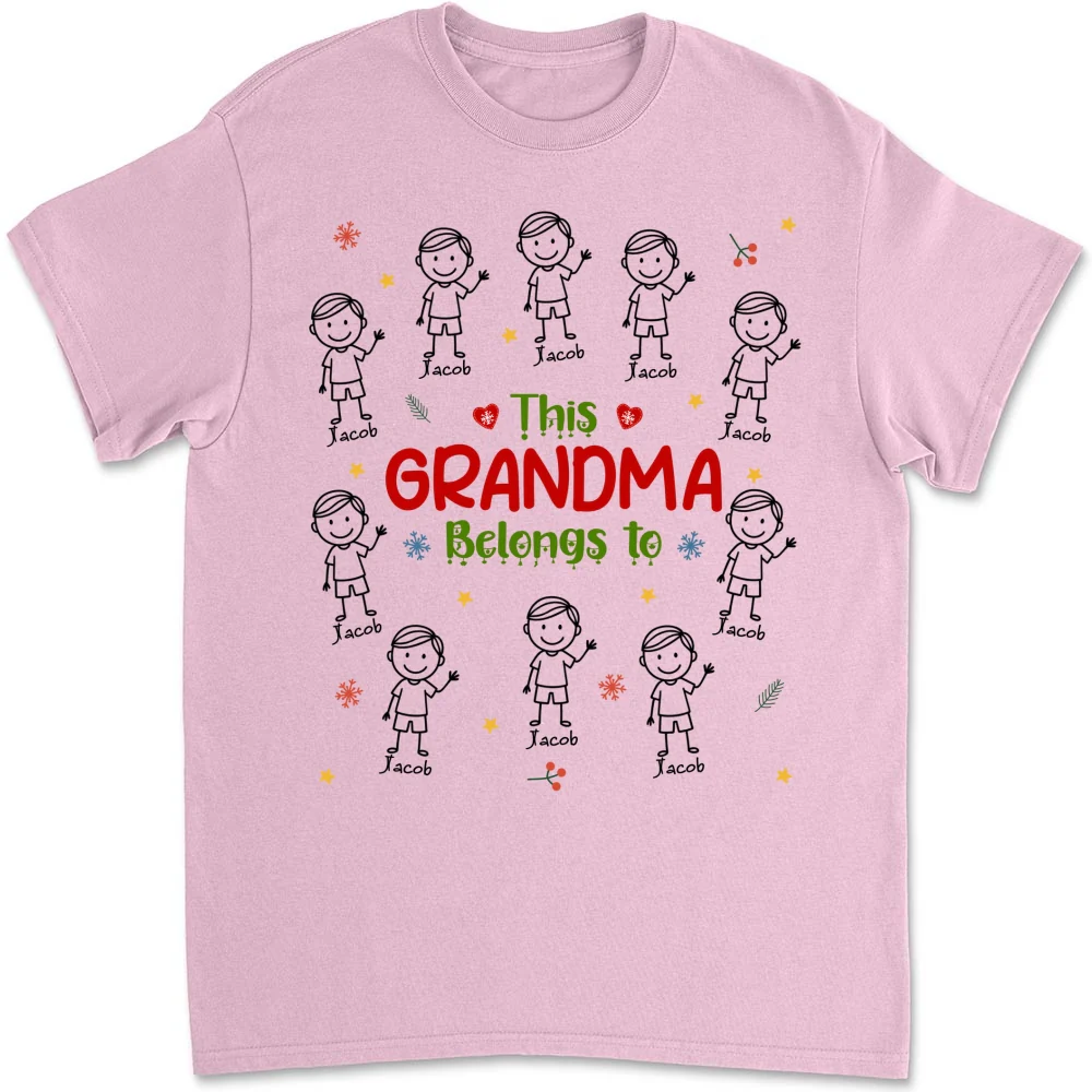 Grandma With Her Loves - Personalized Custom Shirt - Image 12