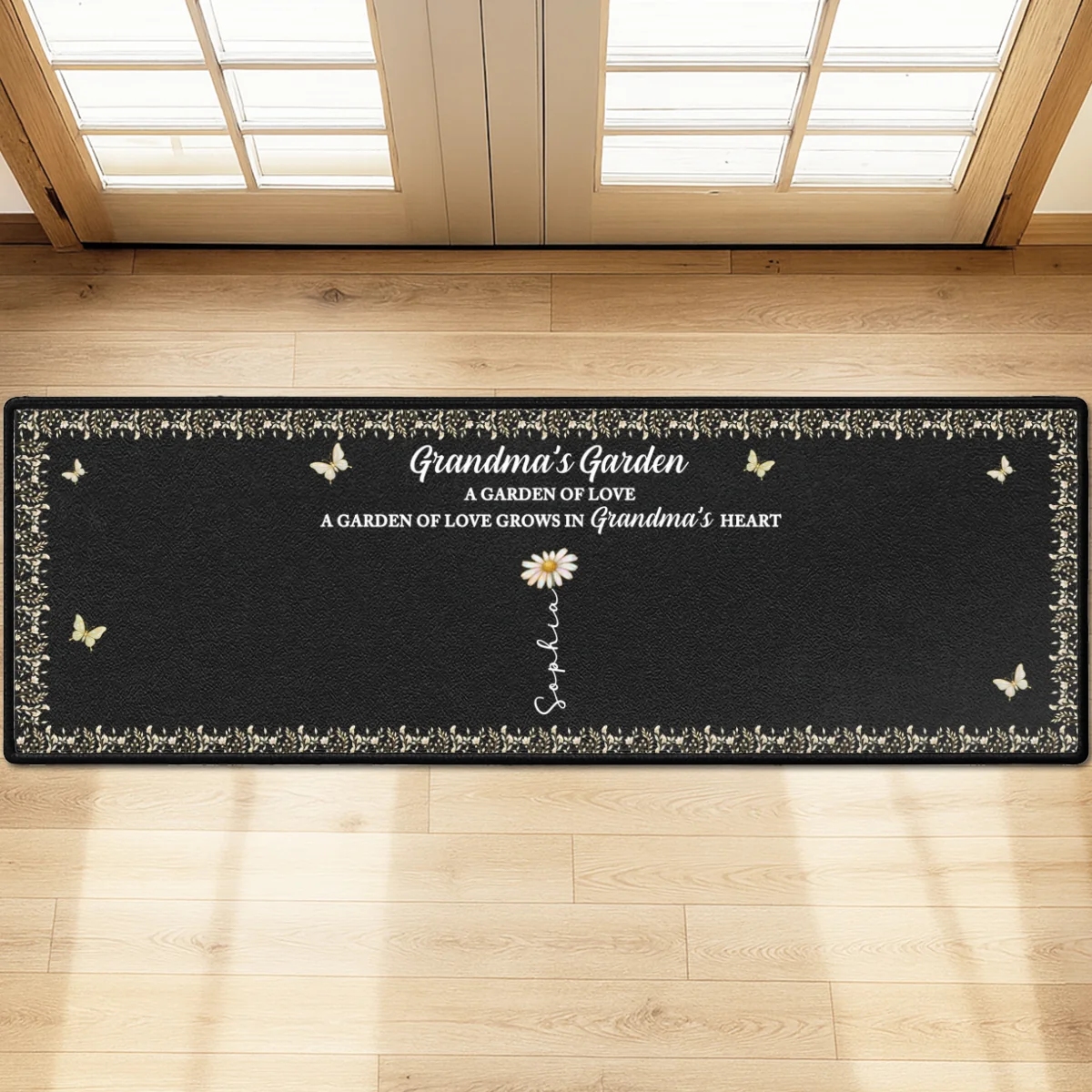 Grandma's Garden - Personalized Custom Runner Rug - Image 7
