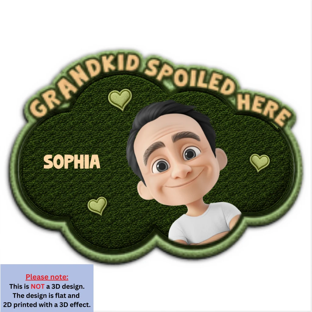 Grandmas Little Makers Multicolor - Personalized Custom Doormat - Image 8