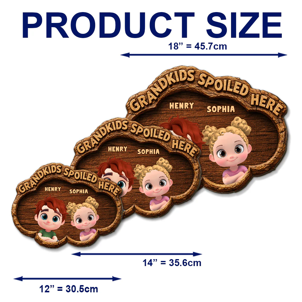 Grandmas Little Makers - Personalized Custom Wood Sign - Image 5