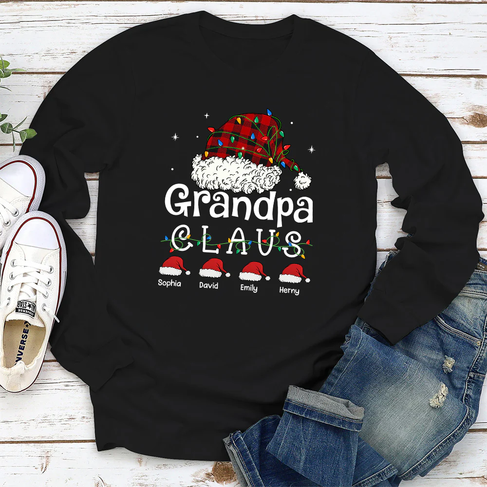 Grandpa Claus - Personalized Custom Shirt - Image 3