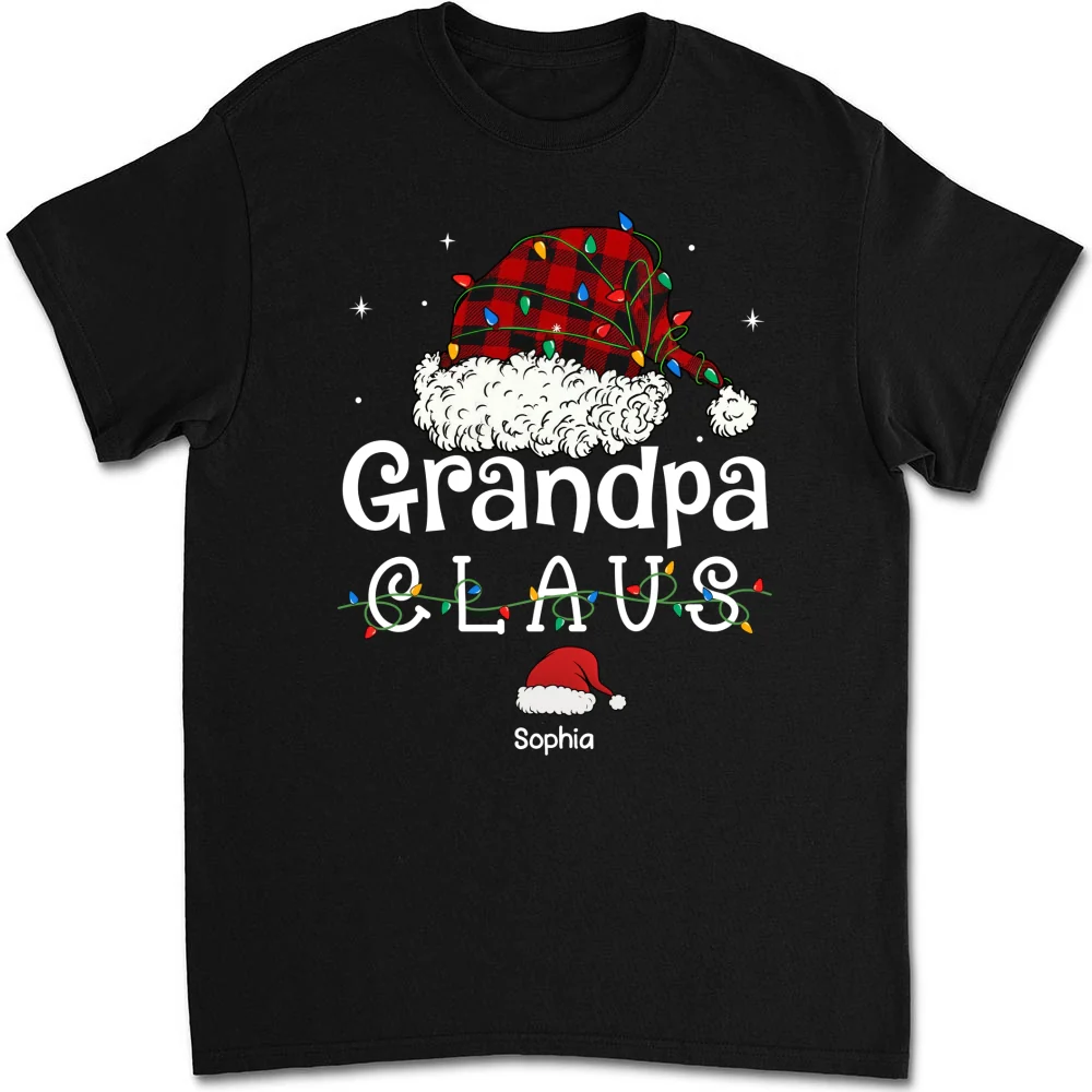 Grandpa Claus - Personalized Custom Shirt - Image 6