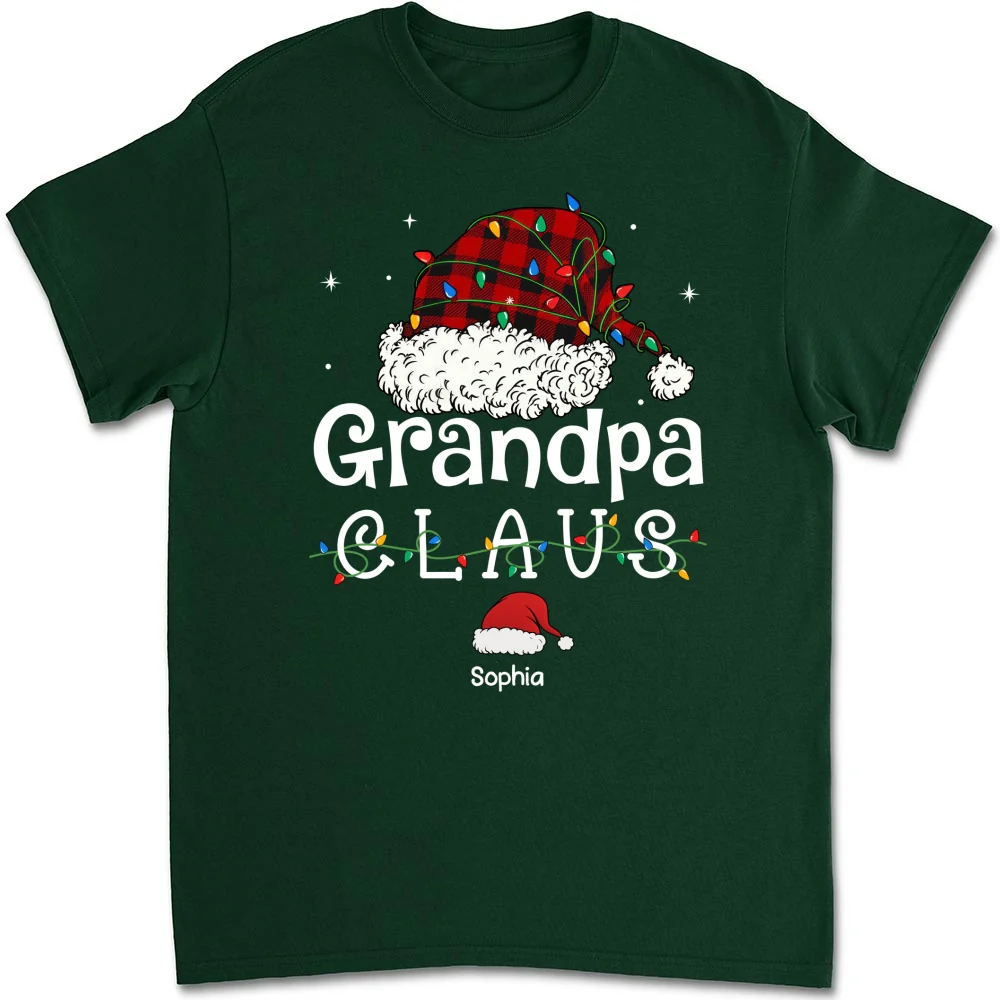 Grandpa Claus - Personalized Custom Shirt - Image 8