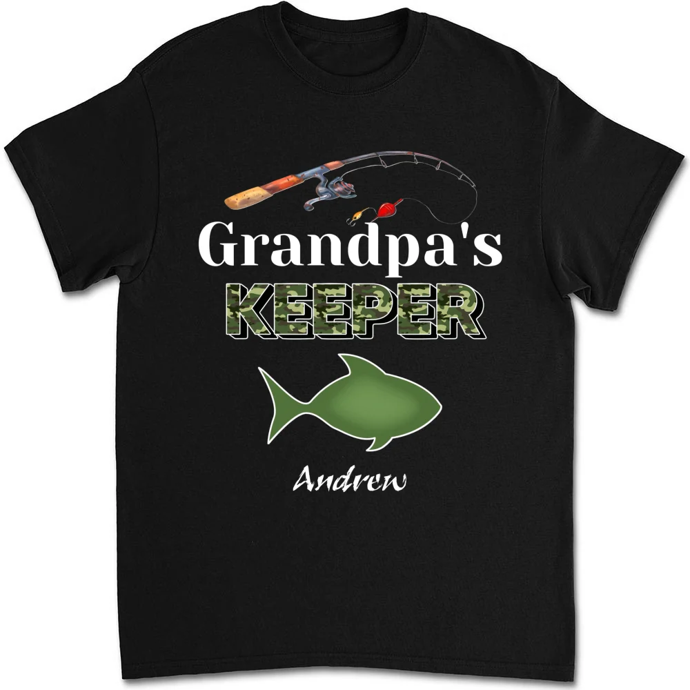 Grandpa Keepers - Personalized Custom Shirt - Image 6