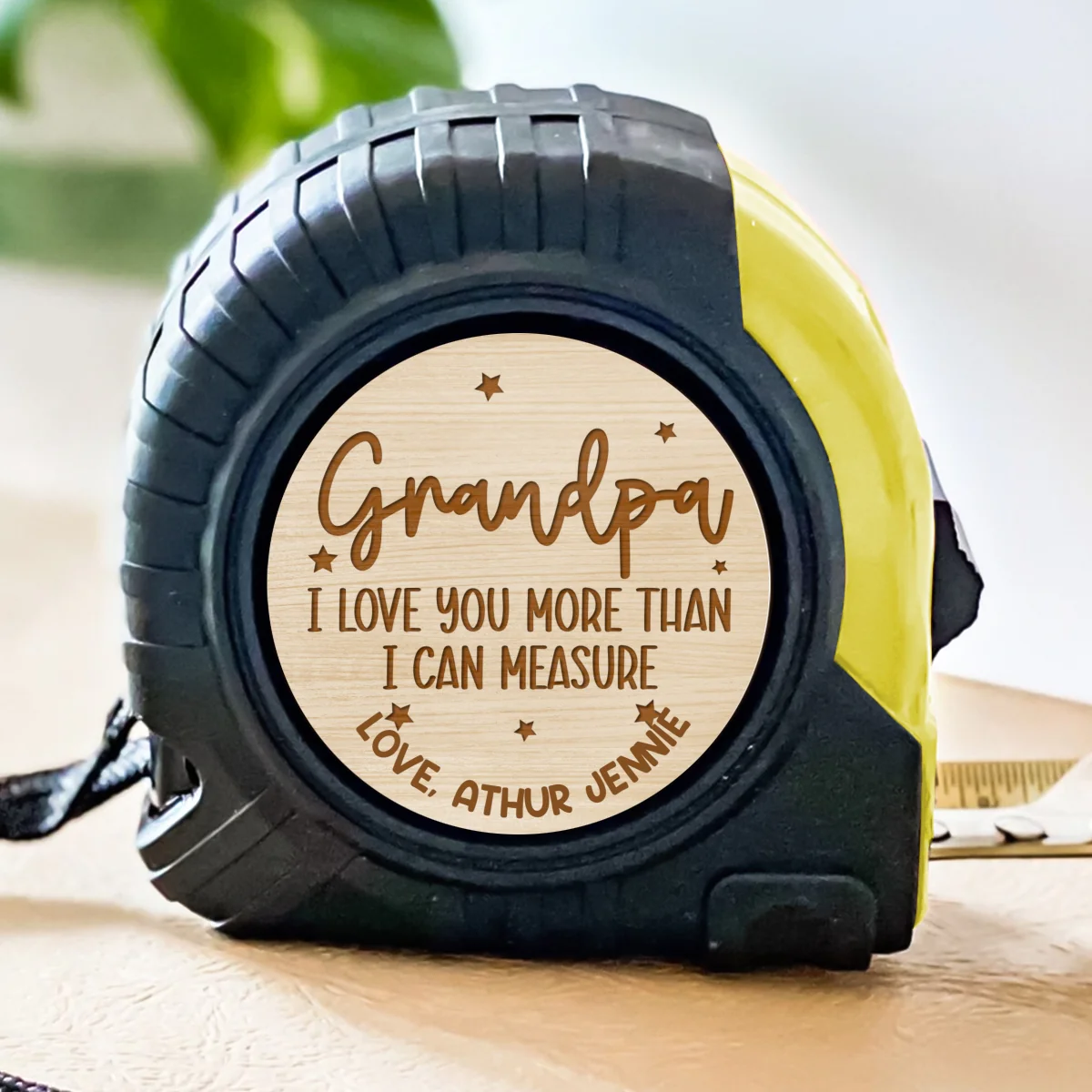 Grandpa We Love You - Personalized Custom Tape Measure - Image 8