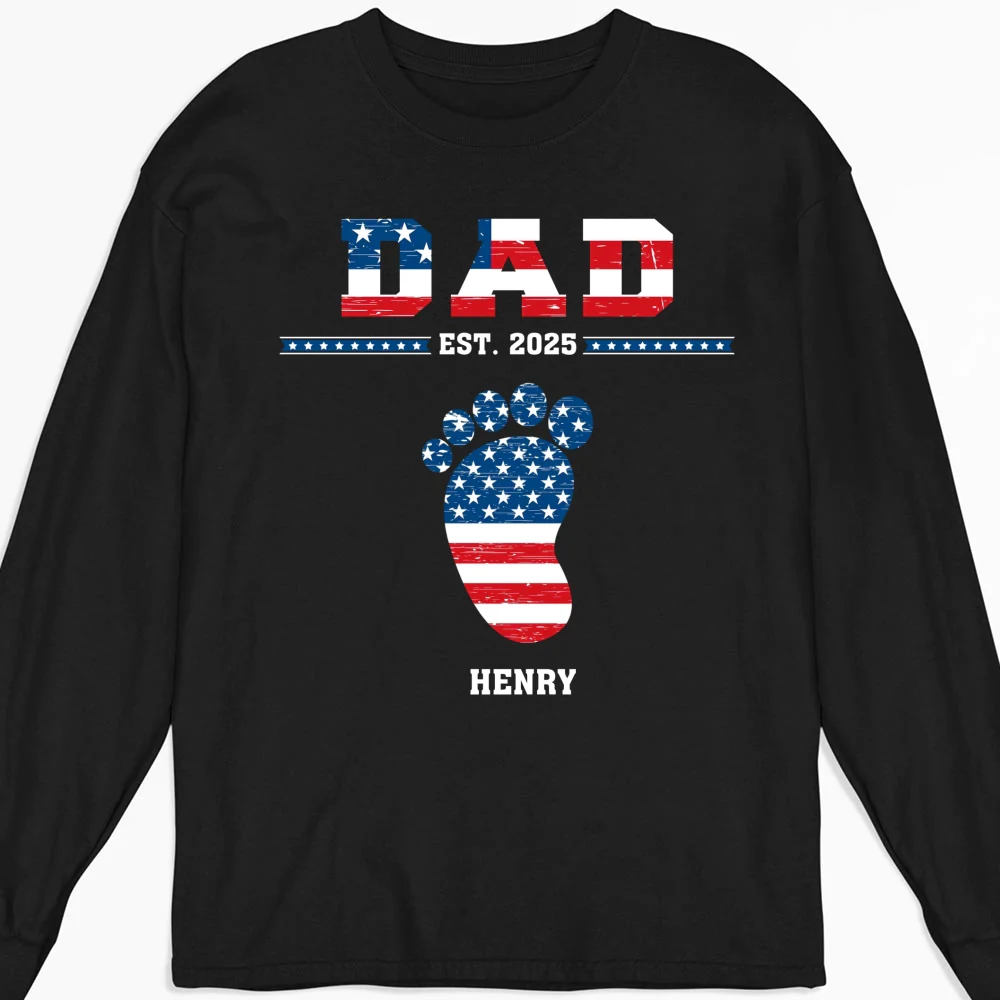 Grandpa With Grandkids - Personalized Custom Shirt - Image 10