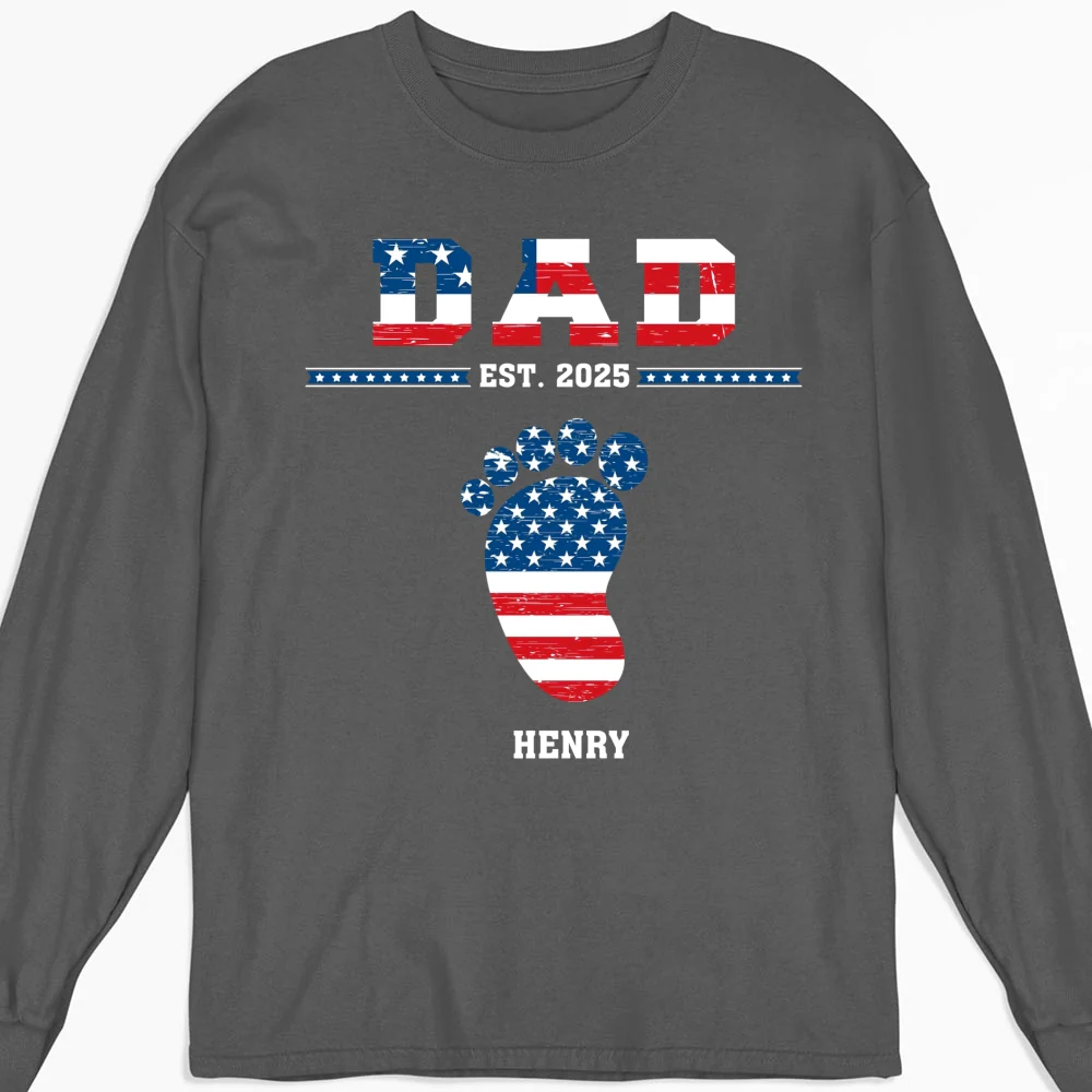 Grandpa With Grandkids - Personalized Custom Shirt - Image 11