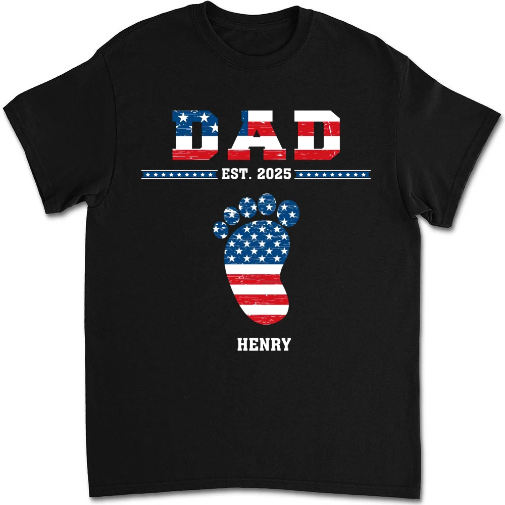 Grandpa With Grandkids - Personalized Custom Shirt - Image 6