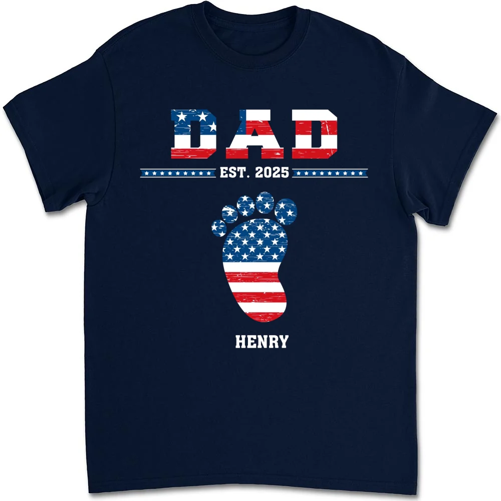 Grandpa With Grandkids - Personalized Custom Shirt - Image 9