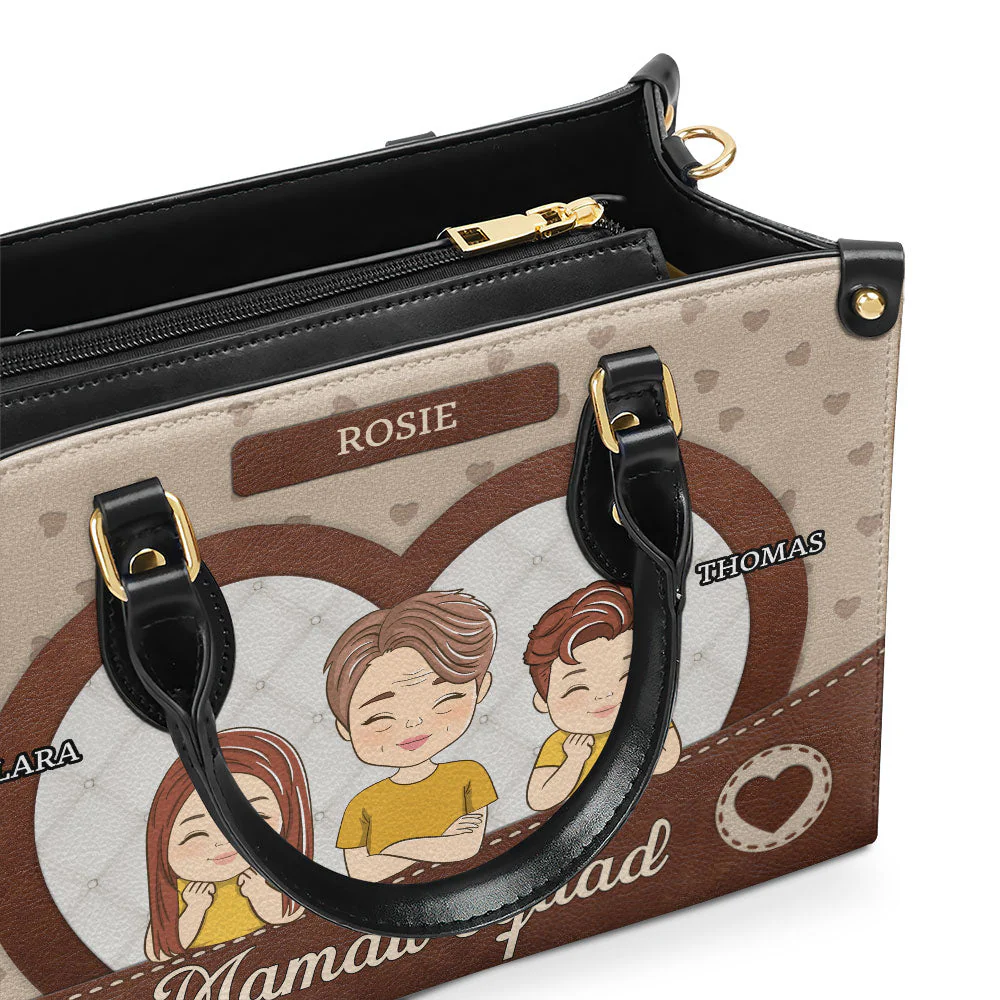Granmy Squad - Personalized Custom Leather Bag - Image 3