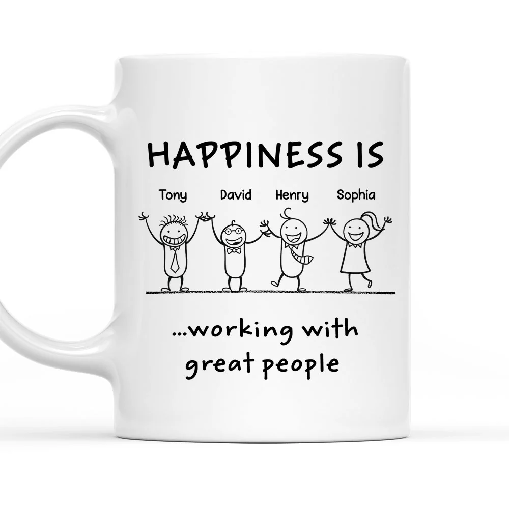 Great Colleagues - Personalized Custom Coffee Mug